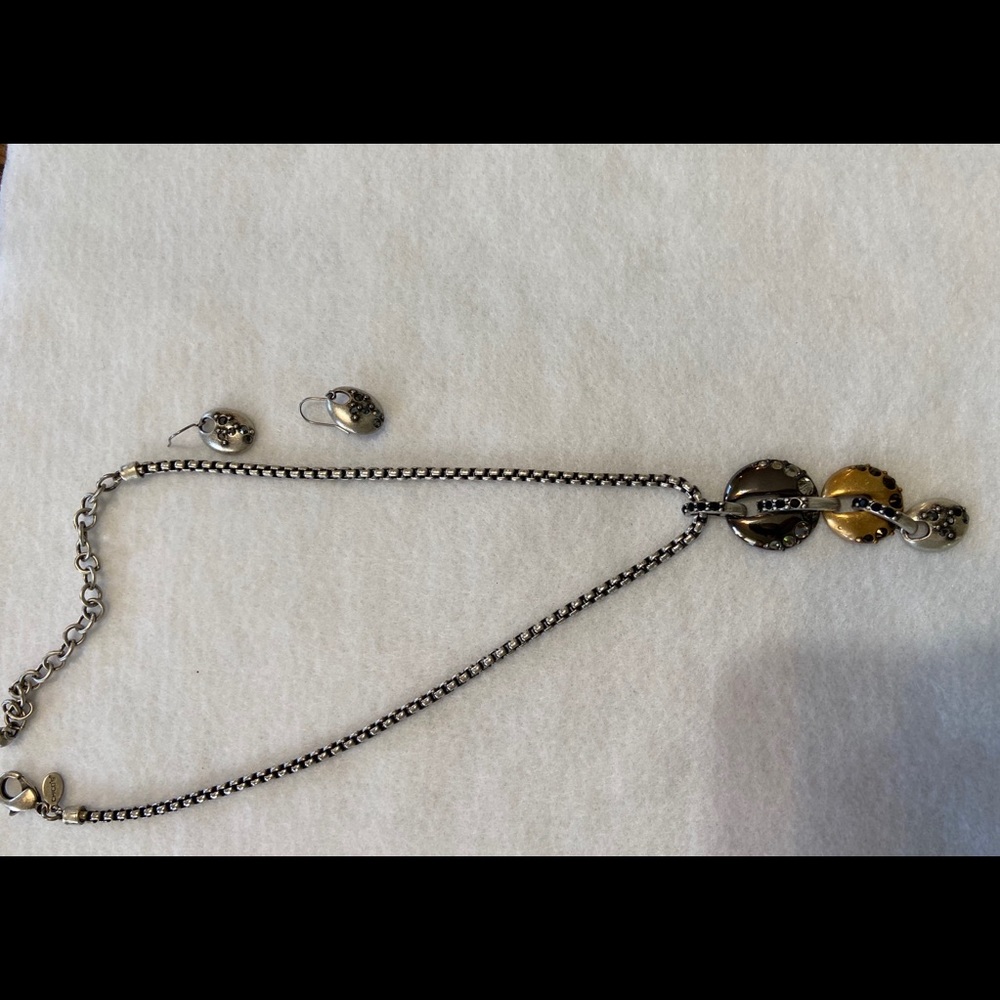 Chico’s necklace and earrings